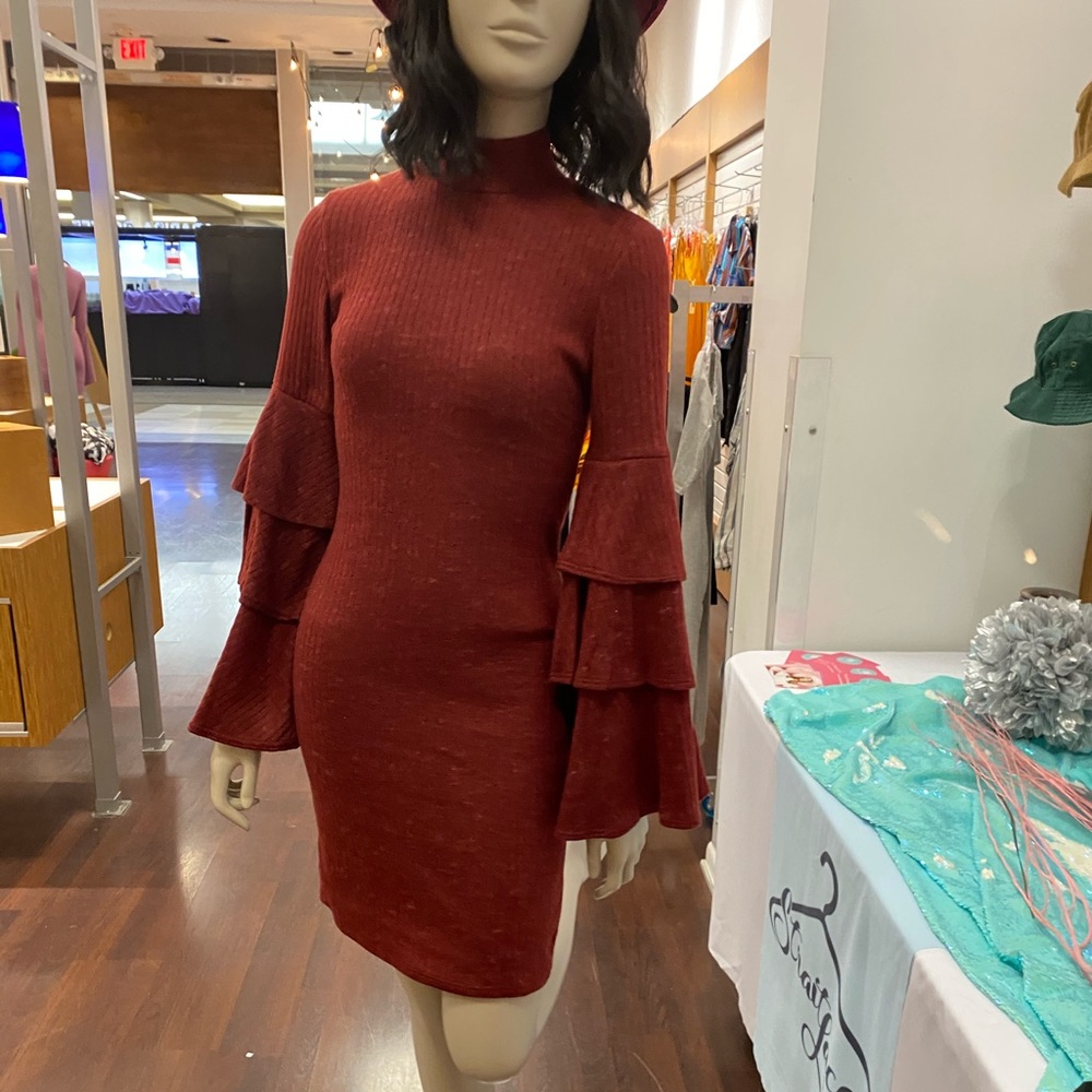 Beautiful ruffled dress